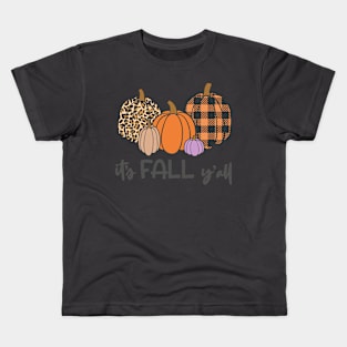 It s Fall Y all Kids T-Shirt